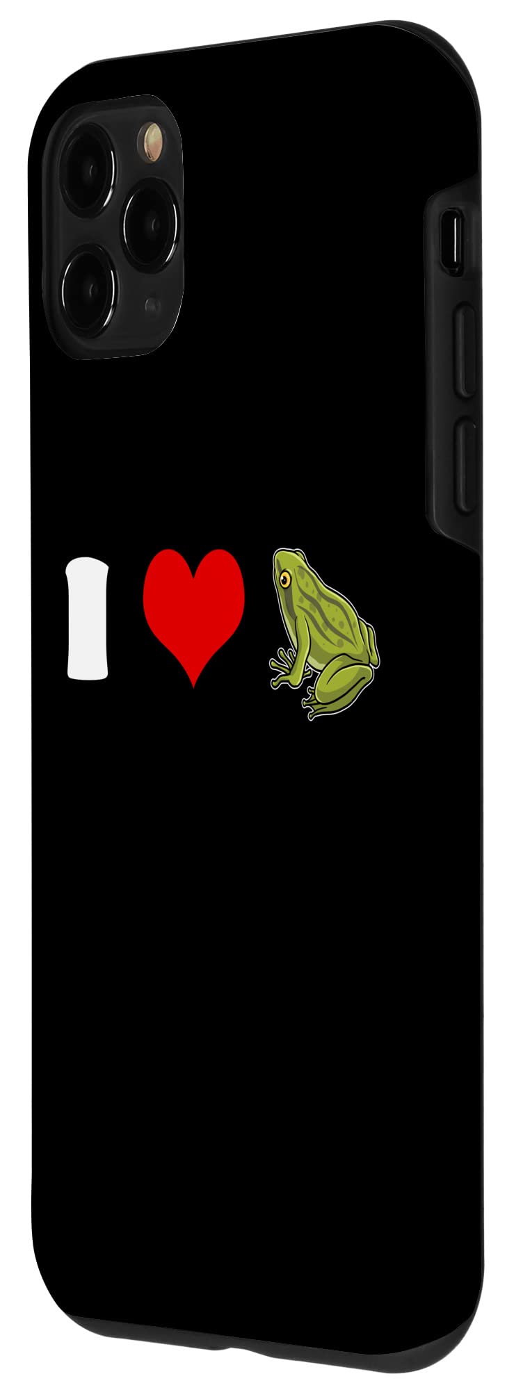 Amazon.co.jp: iPhone 11 Pro I Love Frogs レッドハート