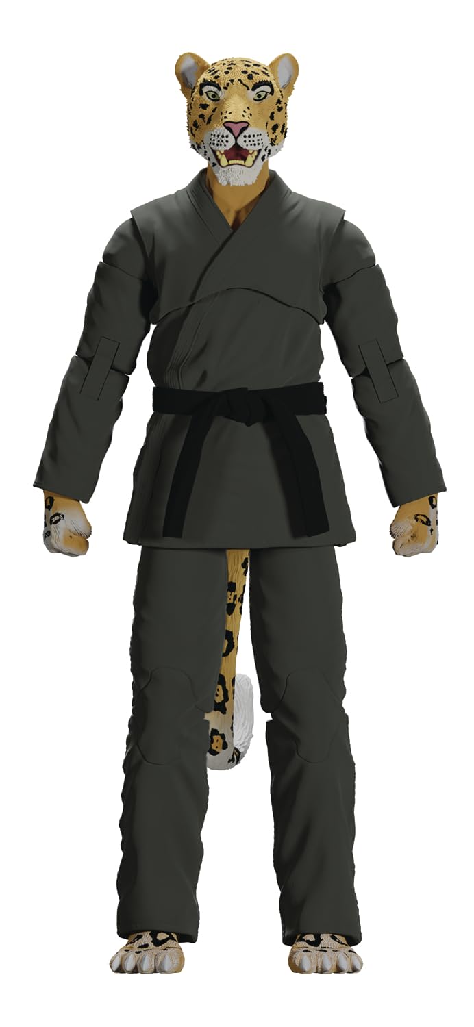 Icon Heroes Zoo Jitsu Fighters: Jairo The Jaguar (Green Gi) 6-Inch Action Figure