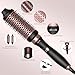 3 in 1 Thermal Brush, 3 Temp Up to 410°C Curling Curling Iron, 1.25/1.5/1.75