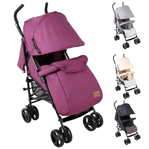 YALION Kinderwagen Buggy Reisebuggy Klein Zusammenklappbar- 5...