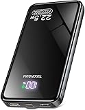Power Bank 20000 mAh 22.5 W PD3.0 QC4.0 Externer Handyakku PD20W Schnellladen Powerbank mit LCD-Display USB-C Ausgänge und Eingänge Tragbares Ladegerät mit Smartphones