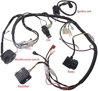 Supermotorparts Electrics Wiring Harness Wire Loom ATV QUAD 125 150 200cc 250cc Stator