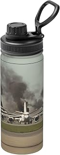 Jet Fighter 18oz Sports Insulated Kettle For Cycling Gym Basketball Outdoor Travel,Suitable As A Gift