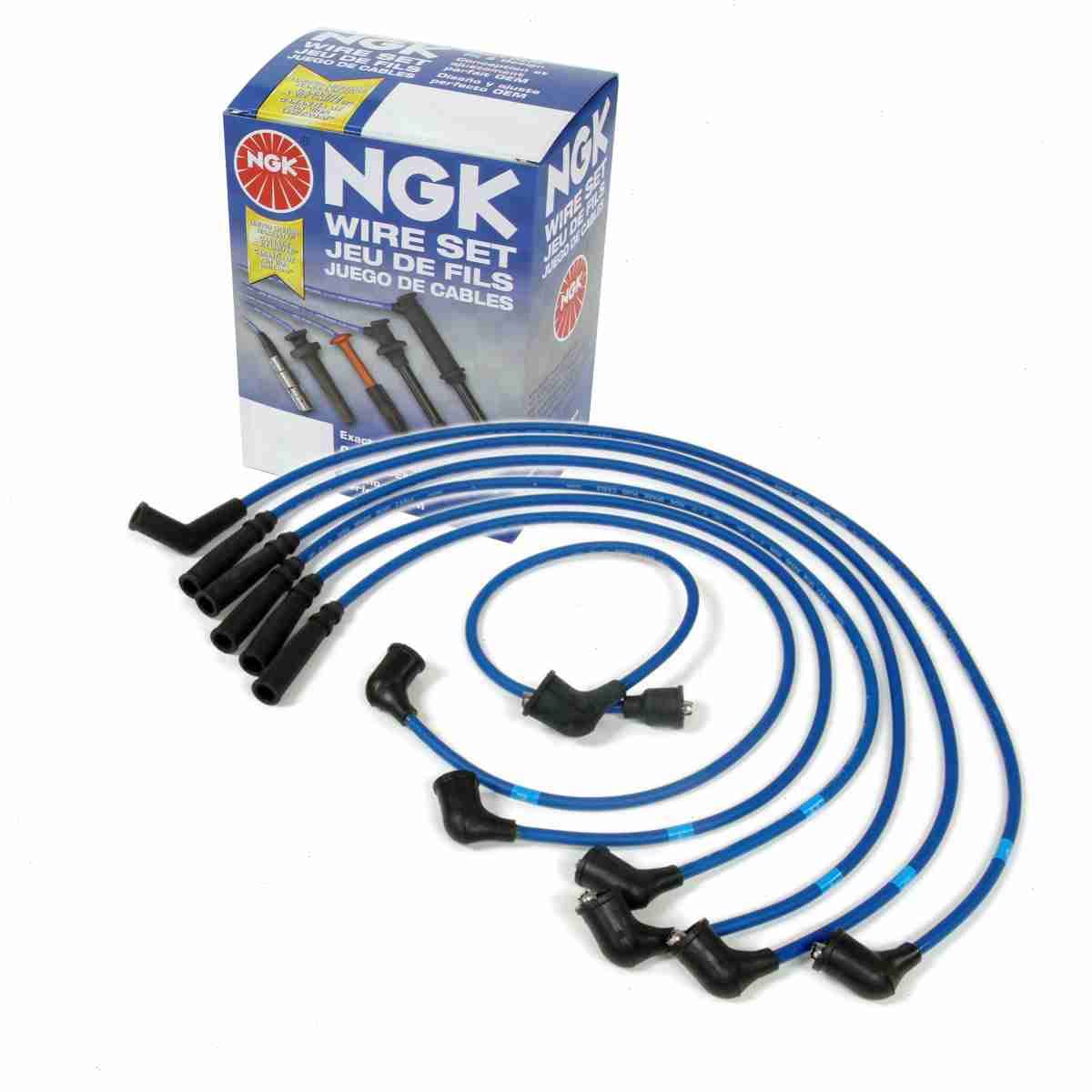 Sixity Auto NGK Spark Plug Wire Set Compatible with Nissan 280ZX 2.8L L6 1979-1983