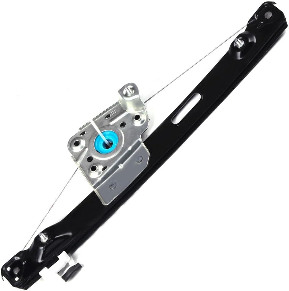 cciyu Power Window Regulator Without Motor Replacement for 2007-2008 for BMW 335xi Rear Right Passenger Side