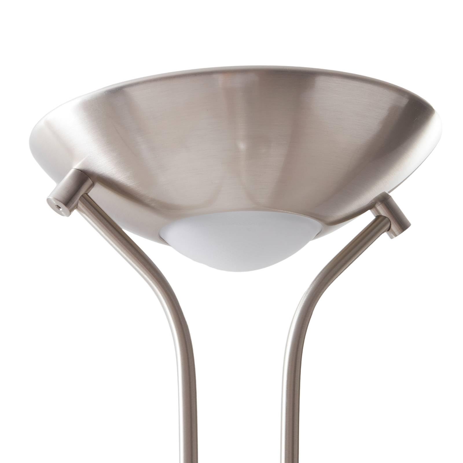 Lindby Lampada da Terra a LED, Piantana Led Moderna Stelo Dimmerabile Luce per Soggiorno Camera Letto Metallo Retrò incl. 20 W + 5 luce bianca calda (3.000K) 180 cm
