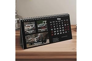 F1 Desk Calendar 2024: Your Ultimate Season Companion