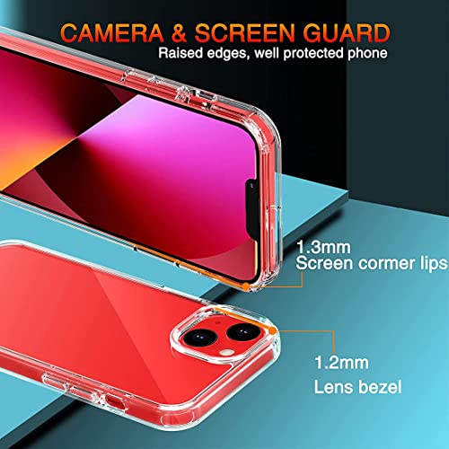 Image of Amazon Brand - Solimo Basic Silicone Case for Apple iPhone 13 (6.1 inches) - Clear