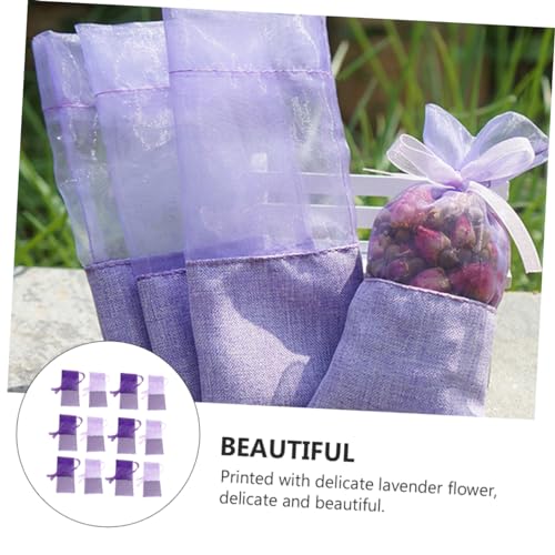 Vaguelly 24Pcs Bolsas Vacías de Lavanda para Hogar miniatura 6