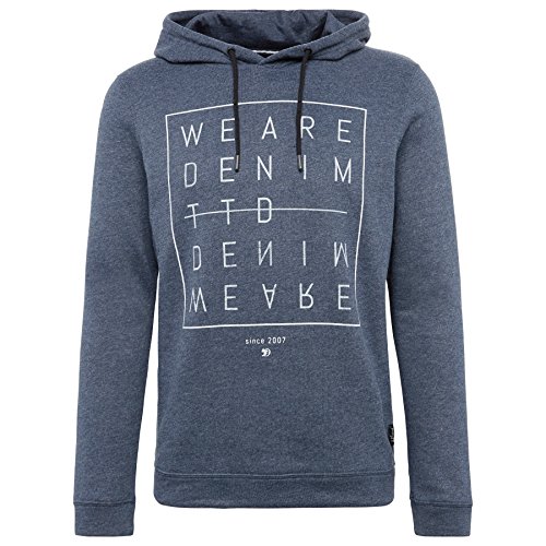 TOM TAILOR Denim Hoody with Print Felpa Uomo
