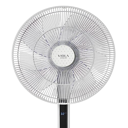 VIOLA Ventilatore a Piantana Silenzioso con