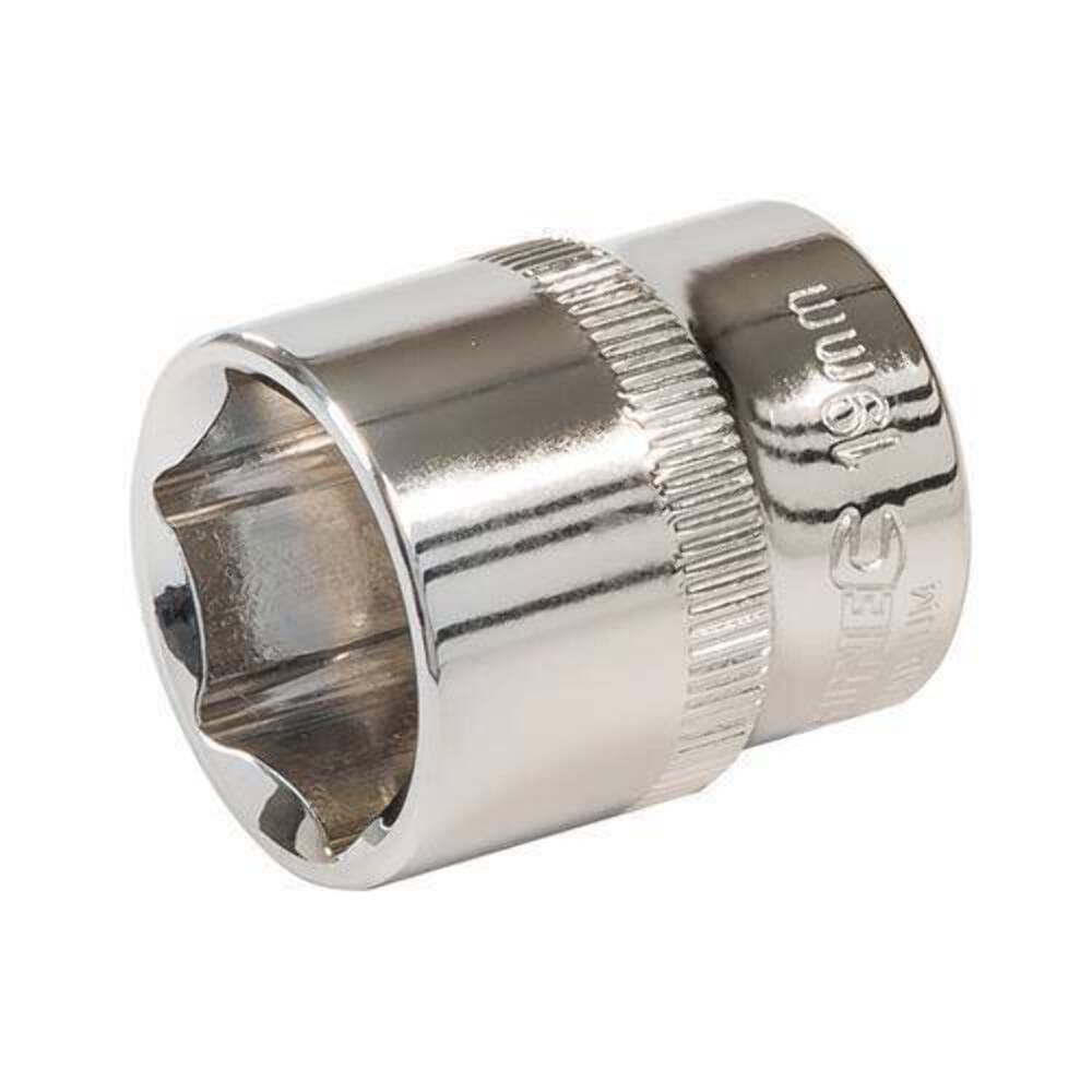 Silverline 310175 Socket 3/8" Drive 6Pt Metric 12 Mm