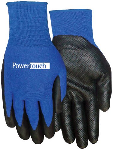 Red Steer 306L Powertouch Matrix Glove, Blue, Large