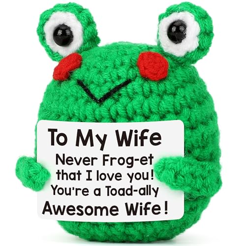 Regalos románticos con texto en inglés I Love You para esposa, relleno de calcetín de Navidad, divertido y emocional positivo, para esposa, novia, cumpleaños, San Valentín, día de la madre para