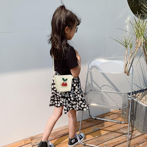 DIFLAX Mädchentaschen Blumen Stroh Tasche mit Reißverschluss Strohtasche Crossbody bag Stroh Umhängetasche für den Urlaub Reise Outdoor Aktivitäten