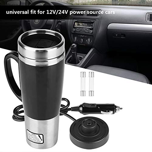 Tetera Eléctrica para Auto 450ml Acero Inoxidable miniatura 3