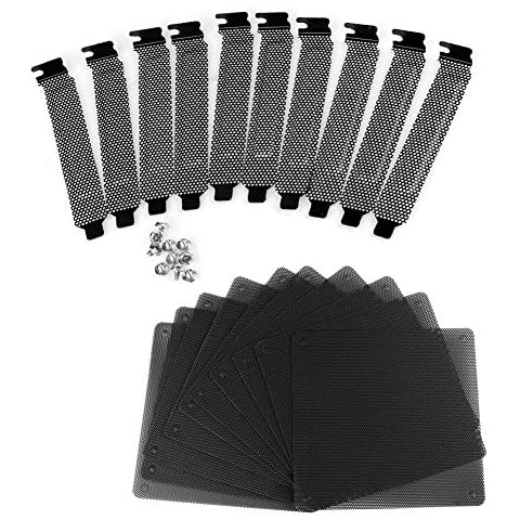 euroharry Filtro de Polvo 140mm + Cubierta de Ranura PCI Cover