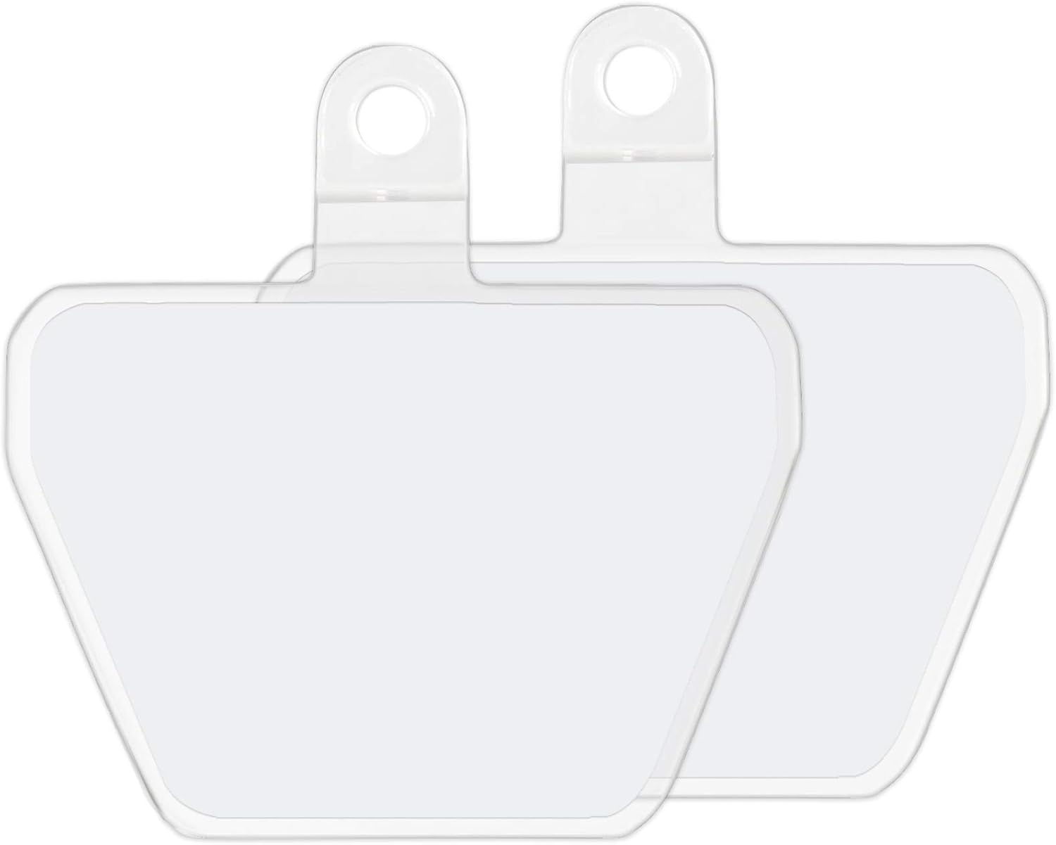 COCASES 2 Pack Phone Tether Tab, Phone Strap Replacement Part for Smartphone Safety Tether (White)