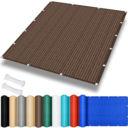 Voile ombrage 220 x 380 cm résistant à la déchirure avec protection UV terrasse