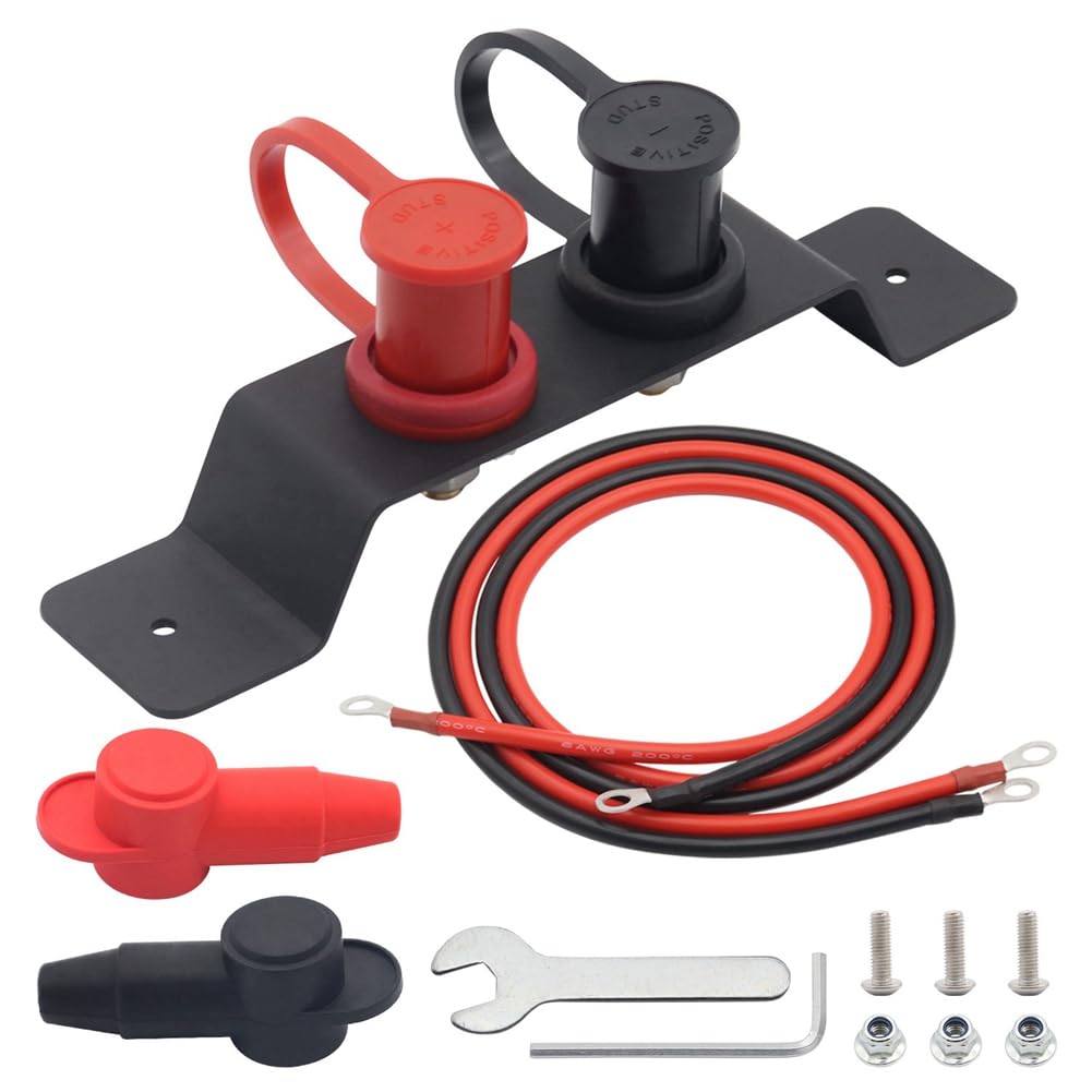 Pannello di Avviamento Batteria Ad Alta Tensione 48V 250A Ricarica Facile e Veloce per Cavi Ad Alta Tensione Resistenti all'Acqua per Camion ATV UTV RV