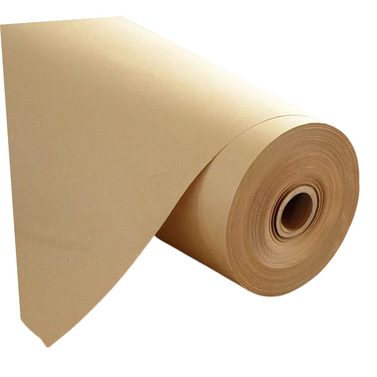 VINTORKY Rouleau Kraft d'Emballage Naturel 30 CM X 10 M pour Artistes et Artisans, Papier Kraft Brun Vierge, pour Dessin, Emballage et Bricolage Créatif
