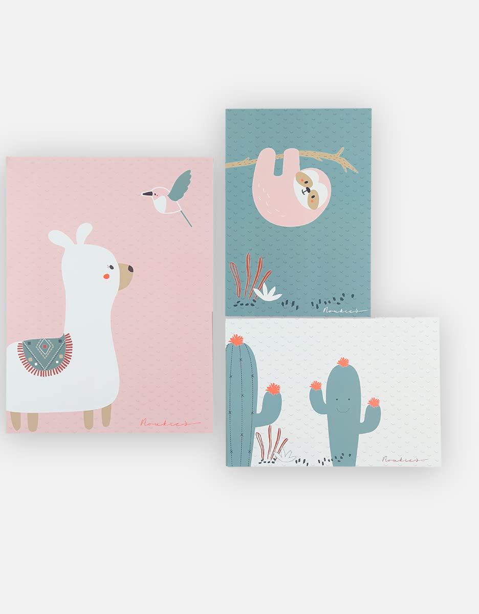 Noukies M&S Rose Set of 3 Posters 1 Unit