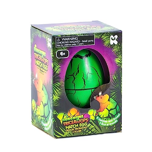 NURCHUMS Keycraft Ltd Gran Huevo Eclosionable De Tricerátops, Multicolor (NV274