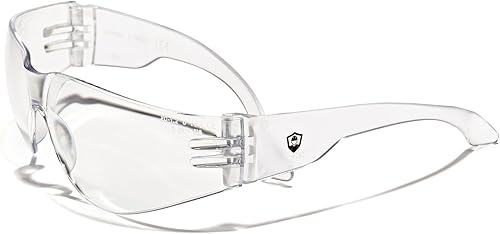 Miniatura 2 de Defender Safety Gafas de seguridad VS1, paquete de 30, gafas protectoras de policarbonato, resistentes a los impactos, antiarañazos, ANSI Z87