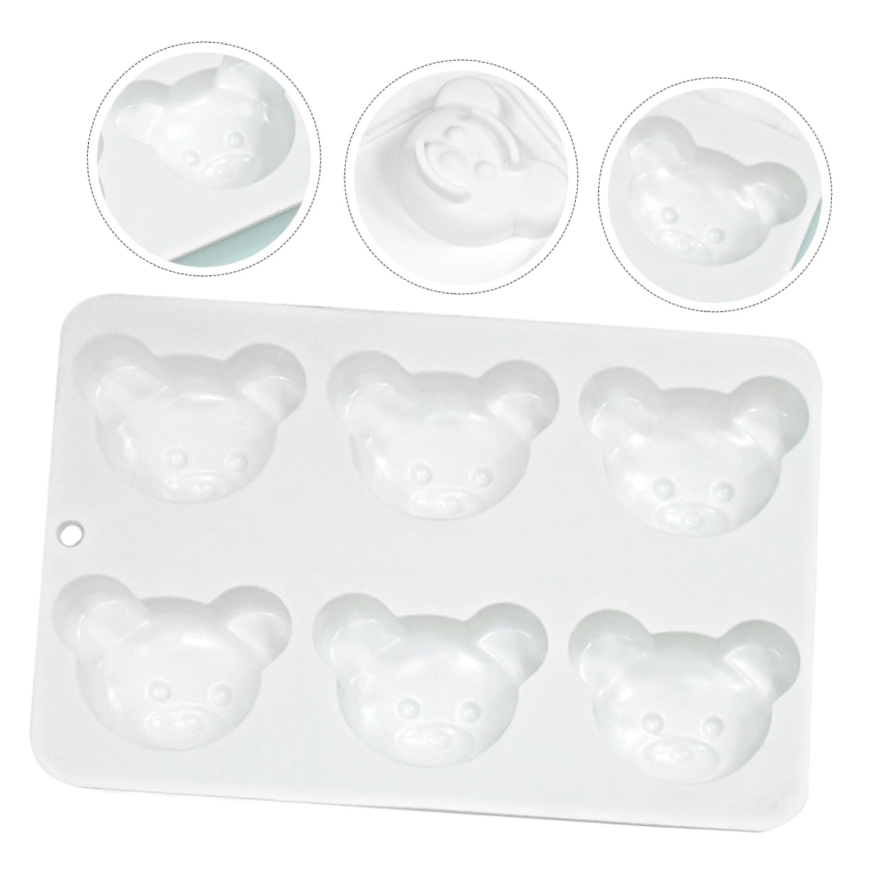 シリコンモールド くま型 ゆるくま 焼き型 お菓子・チョコ・ゼリー