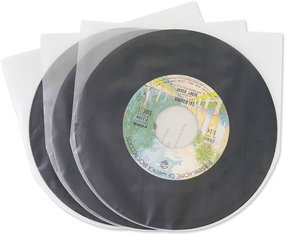 BIG FUDGE Vinyl Innenhüllen 25 Stück - Säurefrei Für LP Schutz