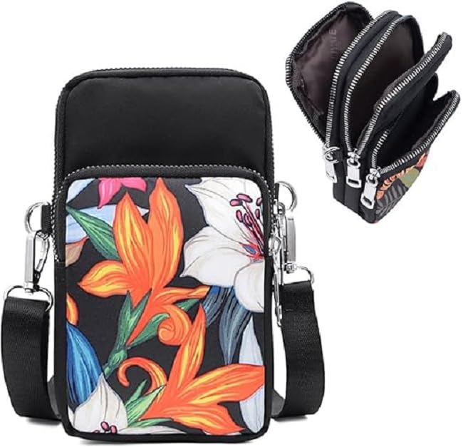 BAGIN ENTERPRISE Crossbody Mobile Sling Bag for Women |Stylish Phone Pouch with Detachable Strap & Adjustable Keychain|Mobile Purse|Versatile Mobile Pouch for Women-image-24