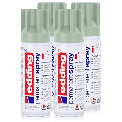 Edding Permanent Spray Farbe 'beere' – 2 X 200 Ml, Acryllack Für Innen & Außen, Schnell Trocknend