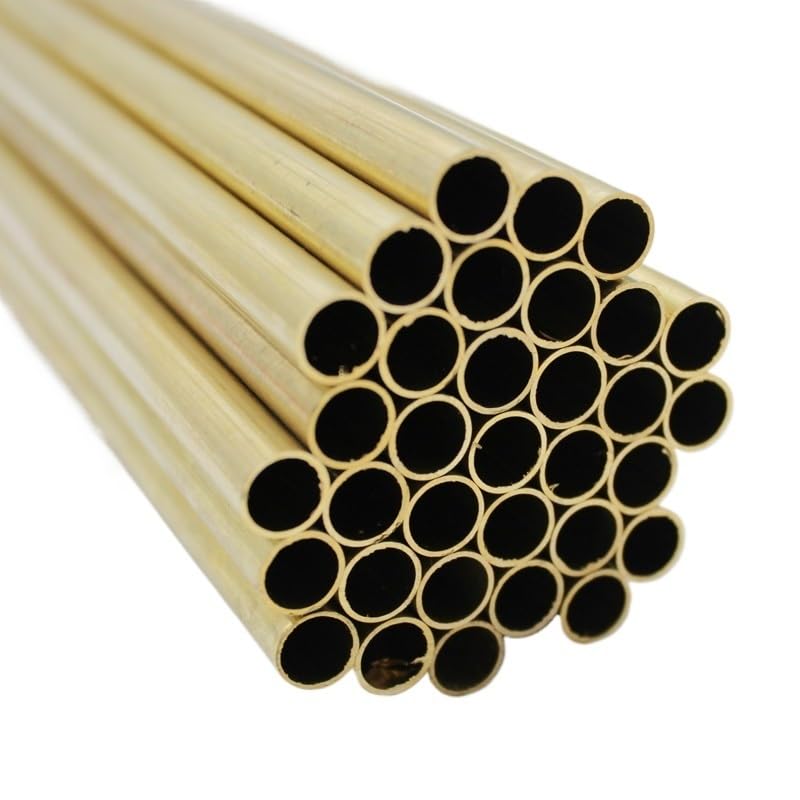 1pc H62 Messing Rohr Rohr Kapillare Kupfer Rohr Umweltschutz 8mm 10mm 12mm 14mm 16mm 18mm 20mm Kupfer Hülse (Color : Length 500mm, Size : OD 20mmx18mm)