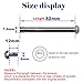 OTFAITP M8 Screws for 2-3-4-Wheel Kid Scoote Replacement Micro Mini Foldable Kick Scooter Kids Scooters Axles Repair (82)