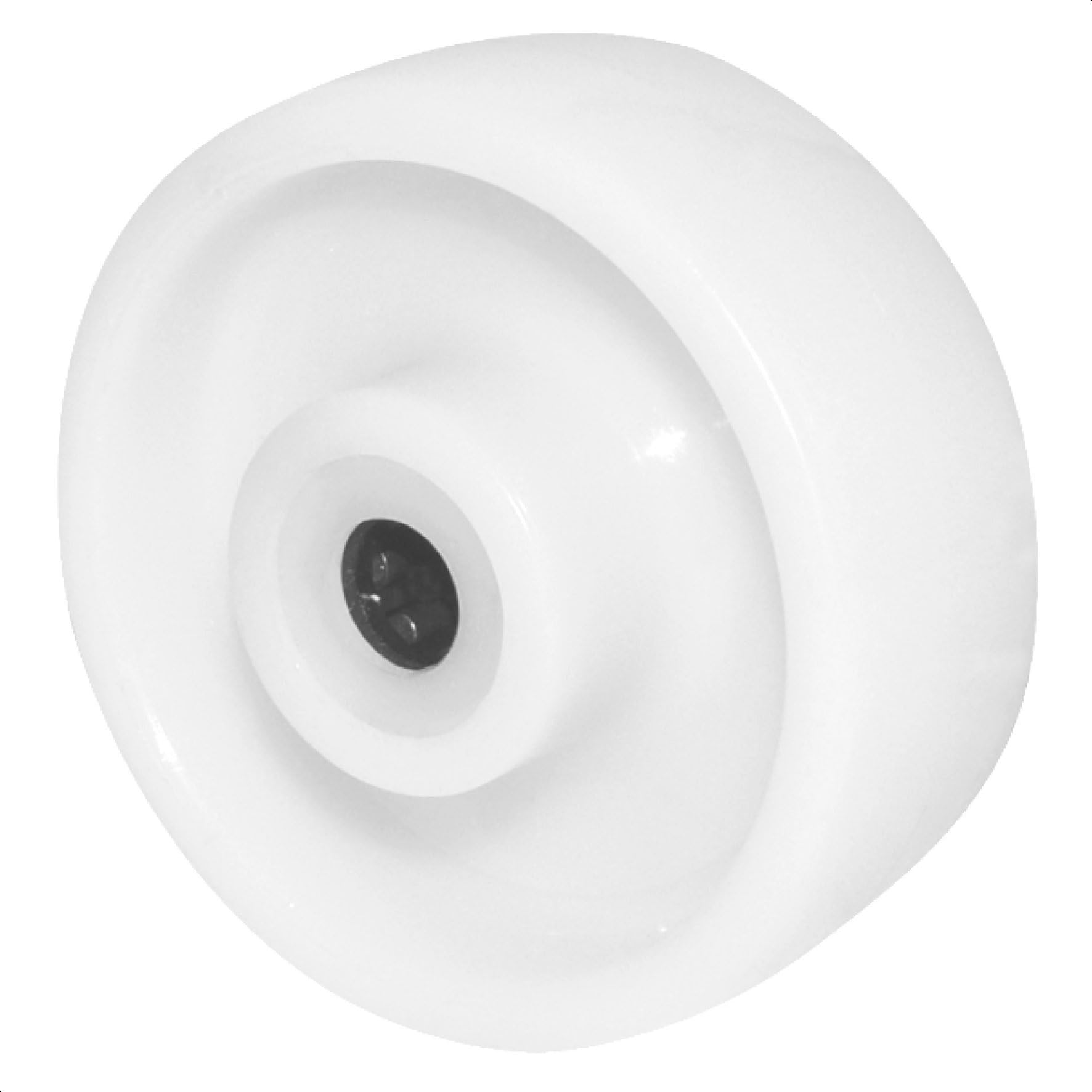 Produktbild von WAGNER Bockrolle – Ø 80 Mm, Bauhöhe 105 Mm, Verzinkter Stahl, Tragkraft 60 Kg – Für Möbel & Transportgeräte