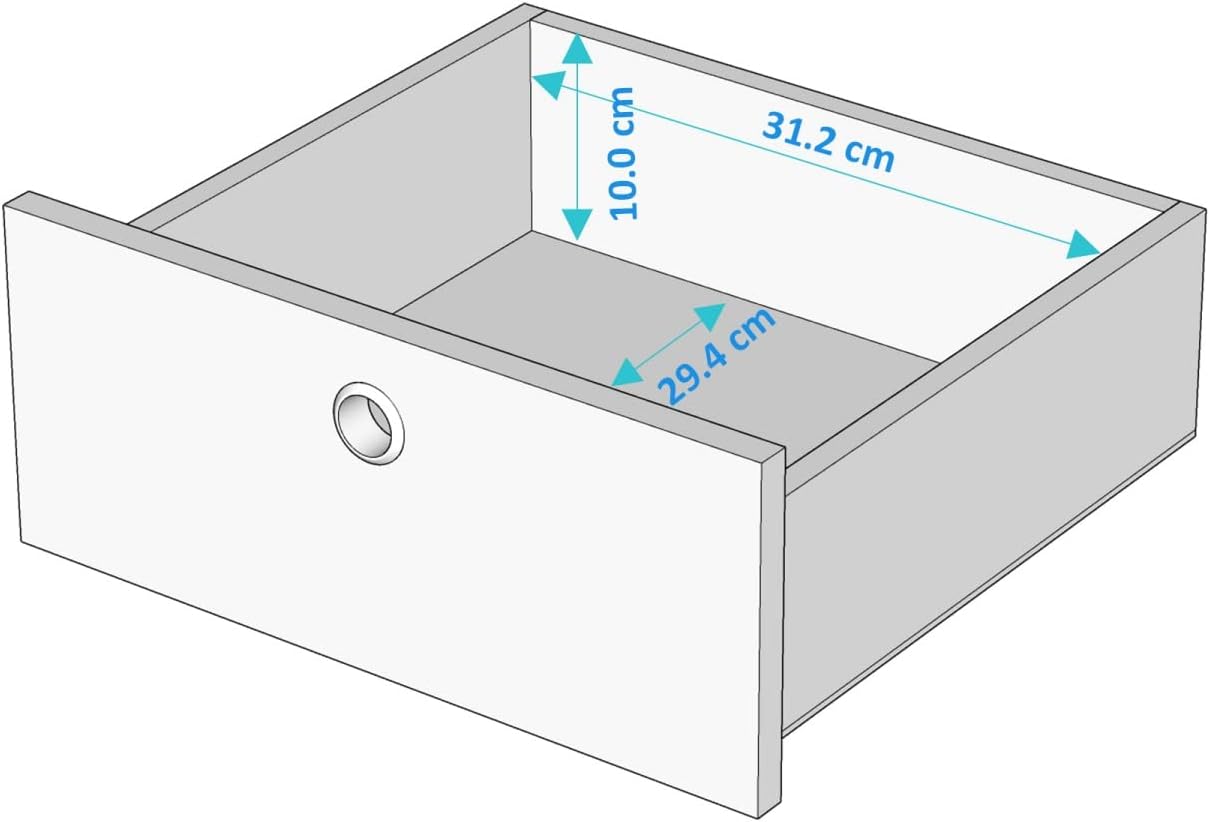 Gaveteiro para Escritório Arquivo Para Documentos Gaveteiro Classic Branco