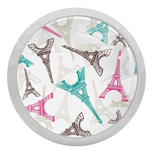 Tiroirs de commode relookés facilement avec 4 boutons de placard blancs - 2