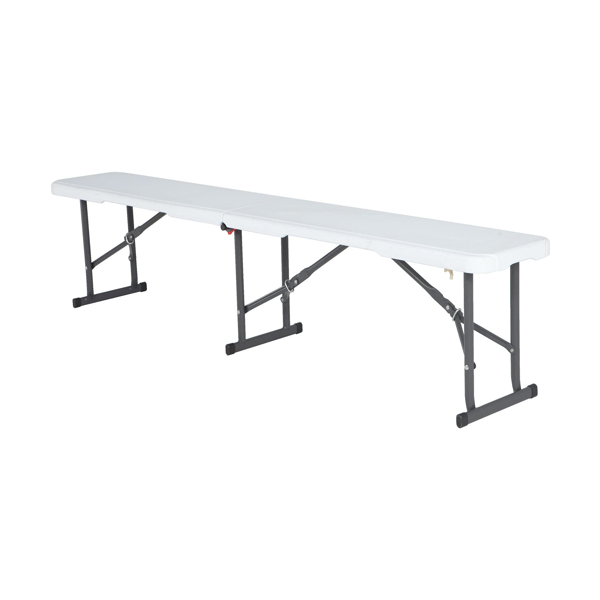 GRD Bricoutlet Panca Birreria, Pieghevole in Acciaio e Plastica, 183x28x44 cm