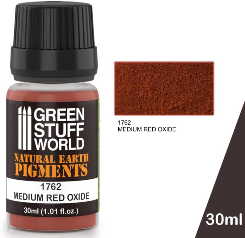 Green Stuff World Rust Pigment for Modeling Miniatures - Medium Red Oxide 1752 '
