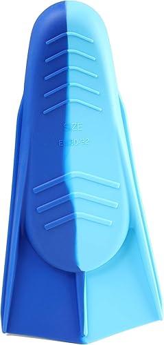 Miniatura 139 de Aletas de natación para niños, aletas cortas para niños y jóvenes, aletas de natación para entrenamiento de natación para niños, niñas, niños Azul,