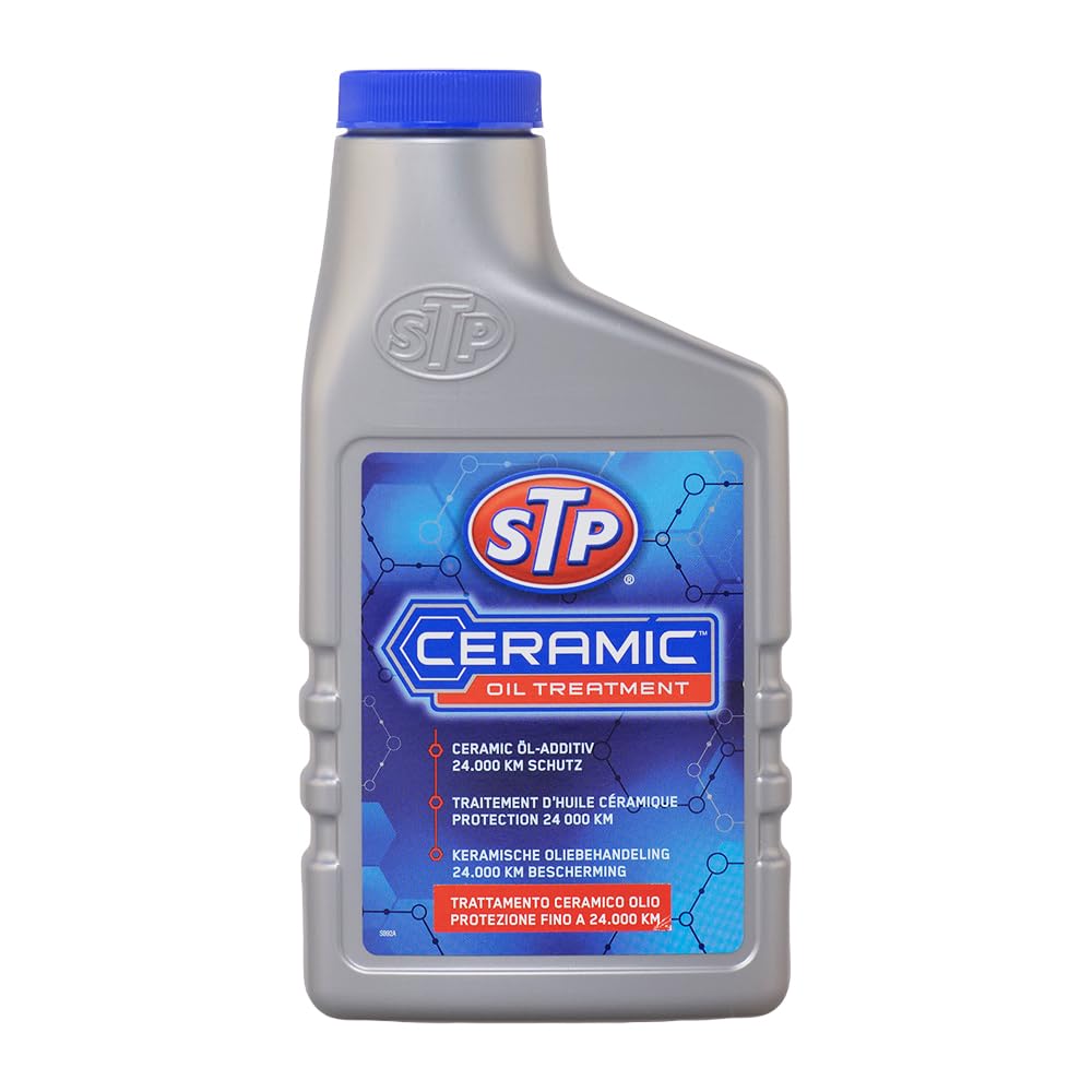 STP® Trattamento Ceramico Olio, Motori Benzina e Diesel, fino a 24000km, 443ml