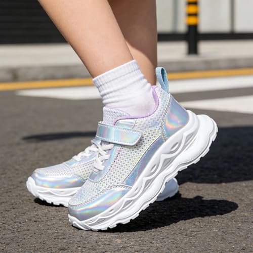 Chaussures de course légères contre la transpiration pour filles actives - 3