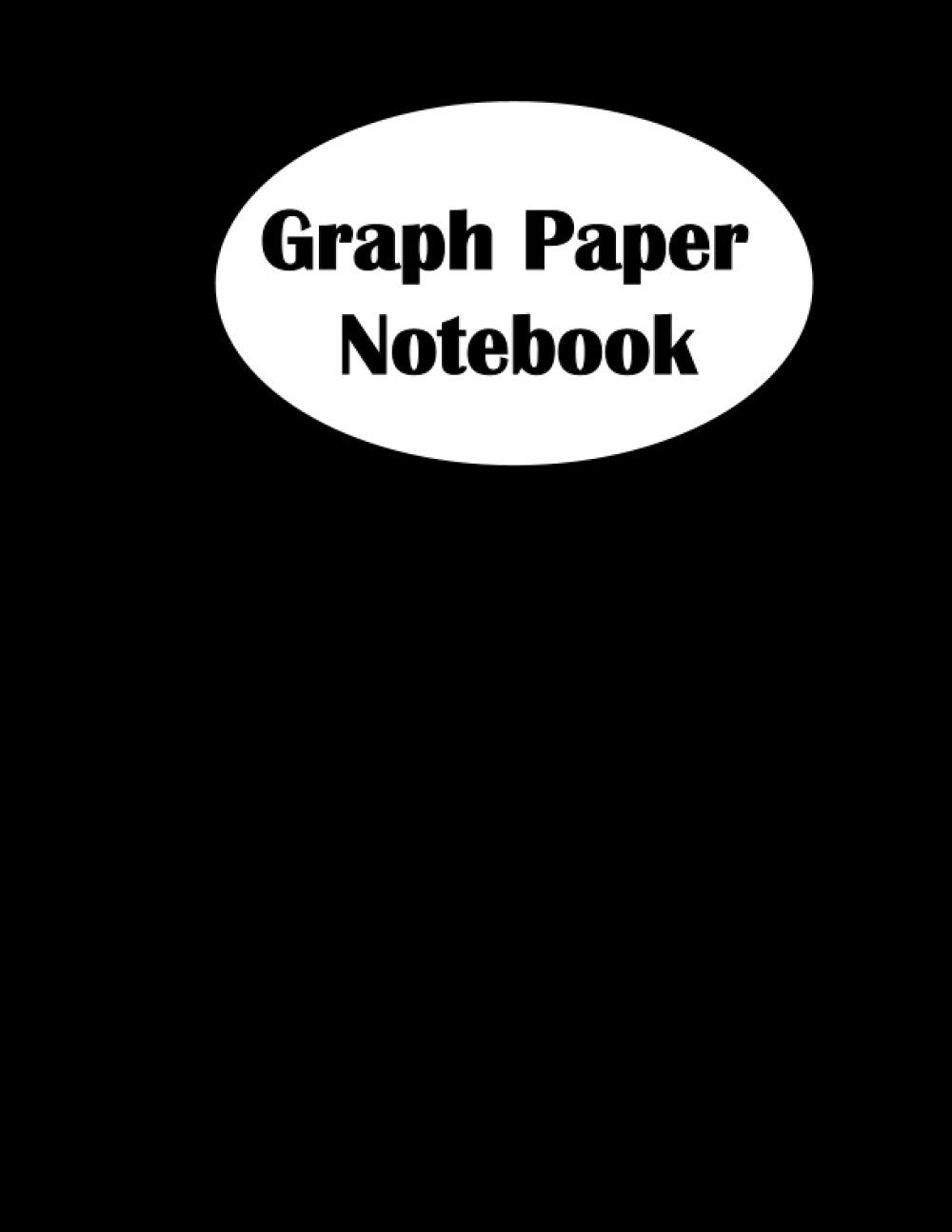 Dark Graph Paper Notebook: Composition Black Notebook for School : quad ruled 5x5, 120 pages, large 8,5x11 inch