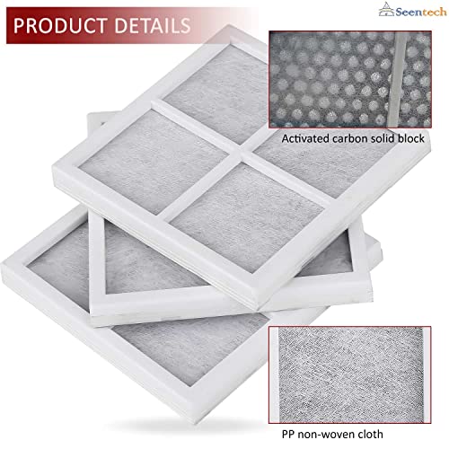 LT120F Air Filter by Seentech - Compatible with Kenmore & LG Refrigerators– Replaces: ADQ73214408 ADQ73214402 ADQ73214404 ADQ73214405 ADQ73214406 AP6990312 PS3654115 (Pack of 6) by Seentech - Image 4