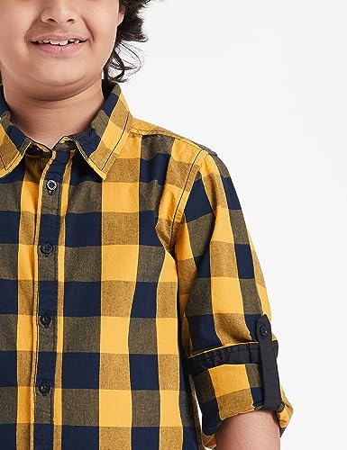 Image of Amazon Brand - Jam & Honey Boys Boys 100% Cotton Printed Half and Full Sleeves Shirt | Age 2-12 Years