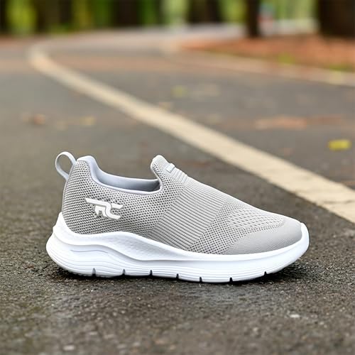 Image of Red Chief Men's Walking Shoes | Men's Sports Shoes | Lightweight Breathable Cushioned Design | Men Shoes with Polyester Knitted Fabric Upper & Synthetic Lining | Slip-On Low Ankle Footwear