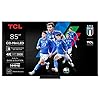 TCL 85C7K QD-Mini TV LED 85" 4K HDR Premium 3000 Smart Google TV avec 144 Hz Motion Clarity Pro (Dolby Vision IQ & Atmos, panneau CrystGlow HVA, audio de Bang & Olufsen, Game Master)