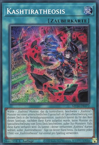 Kashtiratheosis MP24-DE072 Secret Rare Deutsch Boosterfrisch 1. Auflage - 25th Anniversary Tin: Dueling Mirrors - mit ReCollectibles-Versandschutz - für Yu-Gi-Oh!