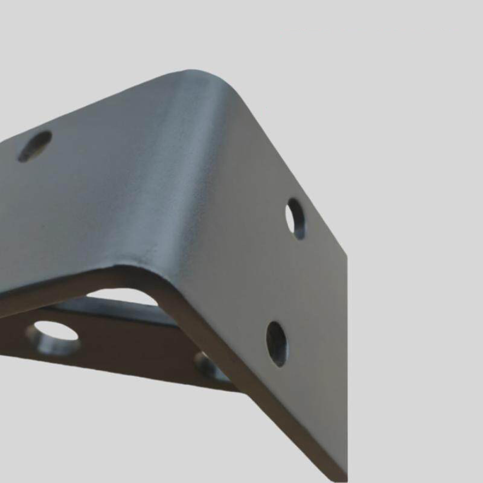 Soportes flotantes para estantes, soportes de estante de metal industrial, soportes de estante montados en la pared para almacenamiento con tornillos