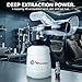 LE LEMATEC Car Wash Equipment: High Pressure Foam Cleaning Gun, Extractor Vacuum Set, Stainless Nozzle for Automotive Detailing, Carpet, Upholstery, Surface Cleaning (LE-WT-0100SB)